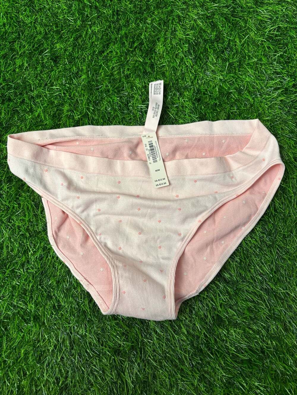 Victoria's Secret Pink Heart Dots Seamless Panty
